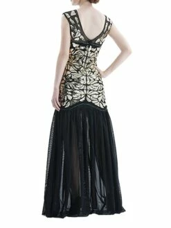 Women's Retro 1920s Sequin Dress Long Dress Maxi Dress Party Halloween Sequins Ruffle Leaf Crewneck Sleeveless Regular Fit Spring Fall 2023 Black Red S M L XL 15 Women's Retro 1920s Sequin Dress Long Dress Maxi Dress Party Halloween Sequins Ruffle Leaf Crewneck Sleeveless Regular Fit Spring Fall 2023 Black Red S M L XL -LIGHTINTHEBOX Shop zbpmjk1692947214600