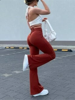 Women's Slim Tights Pants Trousers Full Length Hole Micro-elastic High Waist Fashion Streetwear Street Daily Red S M Summer Fall 12 Women's Slim Tights Pants Trousers Full Length Hole Micro-elastic High Waist Fashion Streetwear Street Daily Red S M Summer Fall -LIGHTINTHEBOX Shop zfgvvh1691564896528
