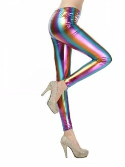 Women's Shiny Leggings Metallic Ankle-Length Fashion Streetwear Party Street Robin's Egg Blue S M Summer Spring 19 Women's Shiny Leggings Metallic Ankle-Length Fashion Streetwear Party Street Robin's Egg Blue S M Summer Spring -LIGHTINTHEBOX Shop zgfnbn1695713210168