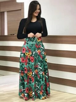 Women's Casual Dress Sheath Dress Long Dress Maxi Dress Black And White Color Bar Dots Long Sleeve Floral Print Crew Neck Summer Dress Daily Spring Dress Fall Slim S M L XL XXL XXXL 4XL 18 Women's Casual Dress Sheath Dress Long Dress Maxi Dress Black And White Color Bar Dots Long Sleeve Floral Print Crew Neck Summer Dress Daily Spring Dress Fall Slim S M L XL XXL XXXL 4XL -LIGHTINTHEBOX Shop zilvaz1618814105224