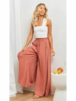Women's Culottes Wide Leg Gauchos Pants Chinos Full Length Side Pockets Baggy Micro-elastic Mid Waist Fashion Work Casual Black White S M Summer Spring &Fall 29 Women's Culottes Wide Leg Gauchos Pants Chinos Full Length Side Pockets Baggy Micro-elastic Mid Waist Fashion Work Casual Black White S M Summer Spring &Fall -LIGHTINTHEBOX Shop zjmilf1659338232739