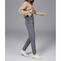 Women's Pants Trousers Fleece Solid Color Warm Ups Thick Winter Brown Grey Black -LIGHTINTHEBOX Shop zntlwo1675323979342