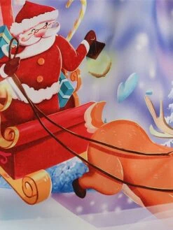 Women‘s Christmas Retro Elegant Vintage Dress Midi Dress Party Ruched Patchwork Santa Claus Crew Neck Long Sleeve Regular Fit Fall Winter 2023 Black Red S M L XL -LIGHTINTHEBOX Shop ztjyno1694426169706