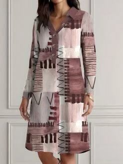 Women's Shirt Dress Casual Dress Cotton Linen Dress Midi Dress Polyester Fashion Casual Daily Outdoor Daily Vacation Shirt Collar Button Print 3/4 Length Sleeve Spring Fall Winter 2023 Loose Fit Blue 10 Women's Shirt Dress Casual Dress Cotton Linen Dress Midi Dress Polyester Fashion Casual Daily Outdoor Daily Vacation Shirt Collar Button Print 3/4 Length Sleeve Spring Fall Winter 2023 Loose Fit Blue -LIGHTINTHEBOX Shop zttkqb1695720634090