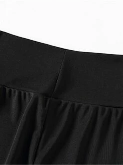 Women's Bootcut Flare Slim Full Length High Cut Micro-elastic High Waist Fashion Streetwear Party Street Black S M Fall Winter -LIGHTINTHEBOX Shop zxggup1692603214103