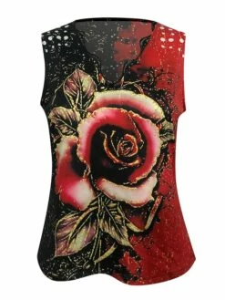 Women's Shirt Tank Top Red Blue Purple Flower Lace Trims Print Sleeveless Daily Weekend Casual V Neck Regular Fit Floral 20 Women's Shirt Tank Top Red Blue Purple Flower Lace Trims Print Sleeveless Daily Weekend Casual V Neck Regular Fit Floral -LIGHTINTHEBOX Shop zynbsy1644211459330